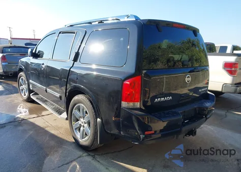 2011 Nissan Armada Platinum из США, поврежденный, VIN 5N1BA0ND3BN606038